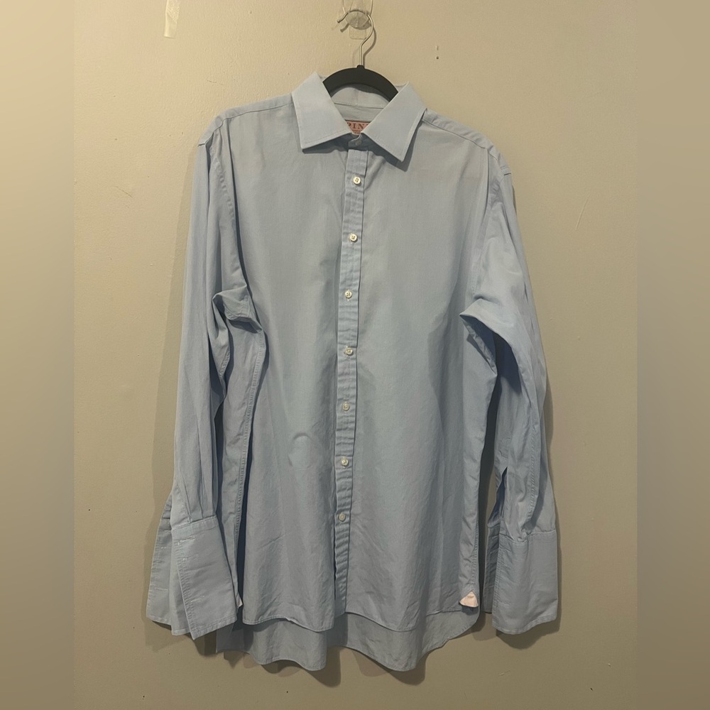 Thomas Pink Light Blue Men's Dress Shirt